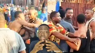 Breaking: Class FM journalist bɛaten by  Fire Service personnel while filming an alterca