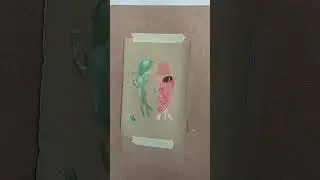 #ritratto #pastelli su carta tonalizzata #disegno #artshorts