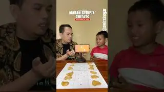 BERHASIL MAKAN KERIPIK KENTANG CHITATO #shorts #challenge #streetfood #fyp #kuliner #makanan #food