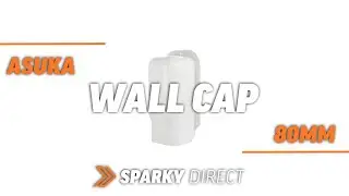 Asuka W80WC | 80mm Duct Wall Cap | 1 Buy