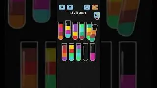 solve and solution water color sort game level 3894