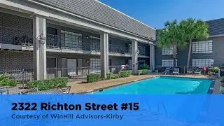 2322 Richton Street #15 Houston, Texas 77098 | Delecia Garvin | Search Homes for Sale