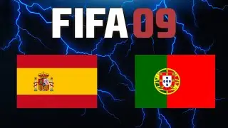 Spain vs. Portugal - FIFA 09 - Xbox 360
