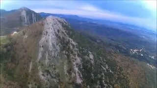 North corfu lafki Acharavi drone flight