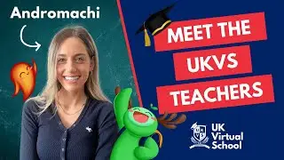 Meet our online teachers - Andromachi | Home educate with UKVS