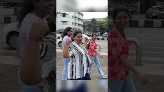 Public reaction in marine drive 😱#gym #publicreaction #shirtless #marinedrive