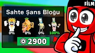 Arkadaşıma Şans Blok Yarışında HİLE ile TROLL YAPTIM  !! - Steal A Brainrot