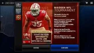 REDZONE RUCKUS TOURNAMENT!-REWARDS TO CHOOSE & MORE!-Madden Mobile 18