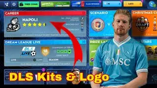 How to make Napoli FC Kits & Logo DLS 2026 