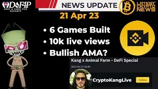 Drip Network 21 Apr Binance Live AMA update CryptoKang