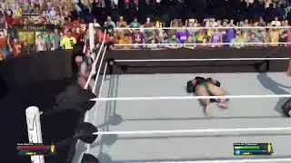 WWE2K24: Women Title Karen Gallareto vs Clown Girl & werewolf