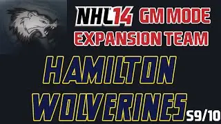 NHL 14 GM Mode | Expansion Team Season 9/10 