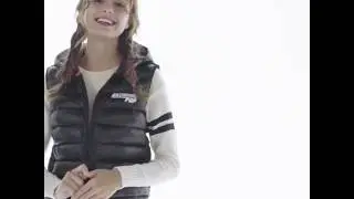 Extreme Pop - Women's Teddy Bear Hooded Gilet - Black (WJ2013B)