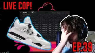 JORDAN 4 MILITARY BLACK WRATH LIVE COP! - How To Sneaker Bot Ep.39