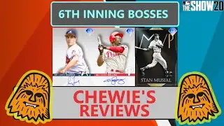 CHEWIE REVIEW GREG MADDUX, JIMMY ROLLINS, AND STAN MUSIAL | 6TH INNING BOSSES | MLB THE SHOW