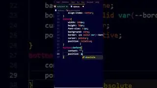 Button Hover Animation Using CSS #shorts