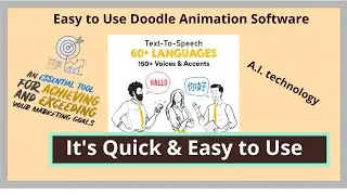 Easy to Use animated doodle maker  app A.I. technology