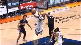 JaVale McGee With The HARD Foul On Jonathan Kuminga!😬