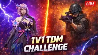 BGMI TDM 1v1 Custom Room 🔥 With Subscribers | Live Match