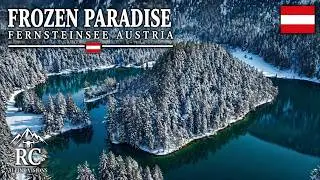 Deep Winter Silence – Relaxing 4K Drone Journey over Austria's Frozen Lakes