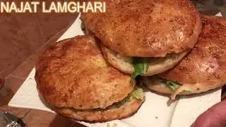 طريقة عمل الهامبرجر بالمنزل hamburger a la lamaison. burger at home