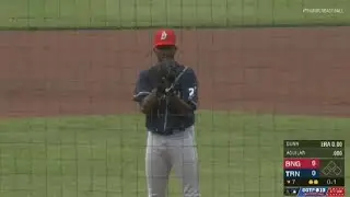 Binghamton's Dunn fans ninth hitter