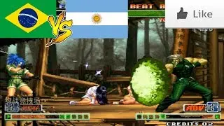 KoF 98 Combo Hack YZKOF ➤ Luciano vs Cristian42 ➤ king of fighters 98 combo hack, kof hack, SNK