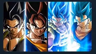 🐲🔥New DBZ Dokkan Battle 5 Year  LR Gogeta & Vegito Title Screen | Dokkan Battle