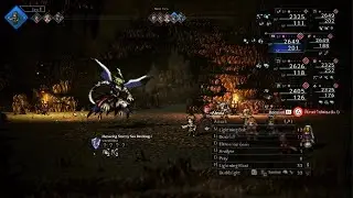 Octopath Traveler 0 - Menacing Stormy Sea Birdking I