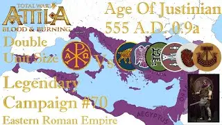 TW: Attila - Age of Justinian 0.9a 555 A.D. - #70 - Justinian's Glory - War Picti/Berbers/Gautar