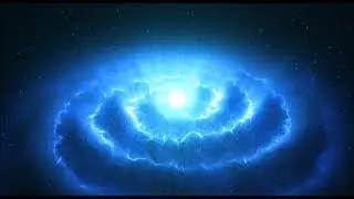 Free Background Video || Free Download || Wave Blue Galaxy Particles