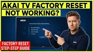 Сброс настроек Akai Smart TV до заводских не работает? Воспользуйтесь этим простым способом!