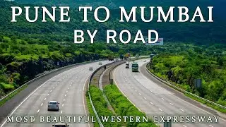 pune to mumbai | western expressway | beautiful EXPRESSWAY IN INDIA | MUMBAI TO GOA