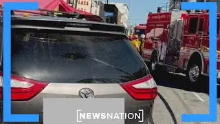 Driver crashes into crowd in downtown Los Angeles, several injured | NewsNation Prime