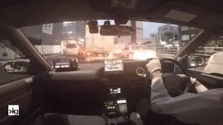 4 AM Taxi Ride in Tokyo Japan to Tsukiji Fish Market