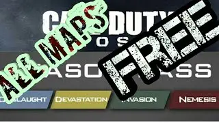 How to get all DLC maps on COD Ghost