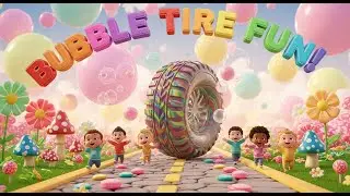 The Tiger on the Van Go Spin Spin Spin | Fun Animal Song | Toddler Sing Along