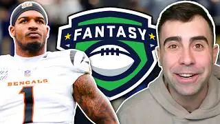Drafting My Fantasy Football Team (Mock Draft)