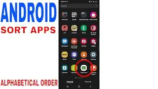✅ How To Sort Apps In Alphabetical Order On Android Devices 🔴