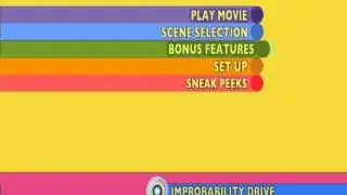 Hitchhikers' Guide To The Galaxy UK DVD Menu
