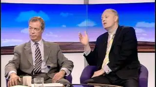 Europhile Will Hutton loses rag on BBC Daily Politics says EU referendum is 