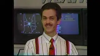 WISH TV 8 Indianapolis - 11PM News  (March 17, 1990)