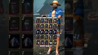 KOMBINASI BUNDLE BAJU BARBARIC RAIDER X TOPI JERAMI OLD#kombinasibundleff #freefire #shorts