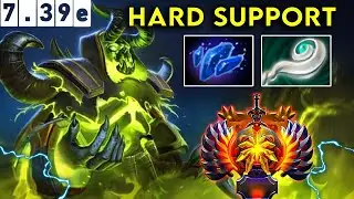 Pugna Immortal Hard Support - Dota 2 Patch 7.39d Pro Pub Gameplay