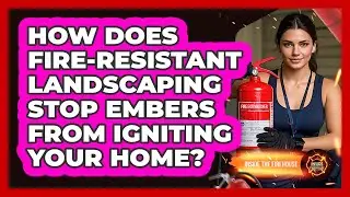 How Does Fire-resistant Landscaping Stop Embers From Igniting Your Home? - Inside the Firehouse