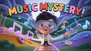 The Tiny Scientist and the Music Valley Mystery | 3D Pixar Style Kids Story on Honesty