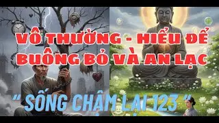 VÔ THƯỜNG – HIỂU ĐỂ BUÔNG BỎ VÀ AN LẠC | Sống chậm lại 123