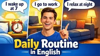 Master Daily Routine Vocabulary in English ll 10 Minute English Academy