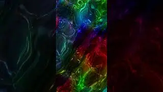 Incredible Vibrant Abstract Fractal Art in under a Minute! Liquid Translucent Neon Color Inspiration
