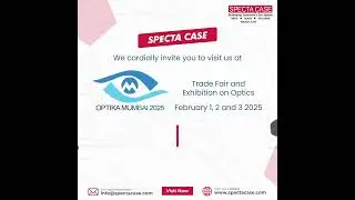 Specta Case is thrilled to showcase our premium Eyewear Cases at Optika mumbai 2025